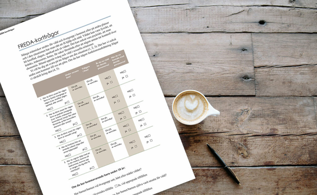 FREDA-Kortfragor